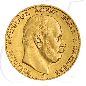Mobile Preview: Deutschland Preussen 10 Mark Gold 1873 C ss Wilhelm I.