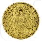 Preview: Preussen Gold 20 Mark 1906 Wilhelm Deutsches Kaiserreich Münzen-Wertseite