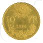 Preview: Schweiz 10 Franken Gold 2,90g fein Vreneli 1916 vz-st