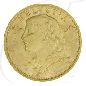 Preview: Schweiz 20 Franken Gold 5,81g fein Vreneli 1930 vz-st
