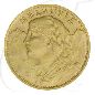 Preview: Schweiz 20 Franken Gold 5,81g fein Vreneli 1947 vz-st