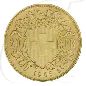 Preview: Schweiz 20 Franken Gold 5,81g fein Vreneli 1949 vz-st
