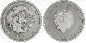 Preview: Silber Lunar Drache 2012 2 Dollar Australien Münze Vorderseite und Rückseite zusammen