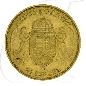 Preview: Ungarn 20 Korona Gold (6,098 gr. fein) 1892 ss Franz Josef I. Münzen-Wertseite