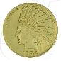 Preview: USA 10 Dollar 1926 ss-vz Gold 15,03g fein Indian Head - Indianer