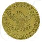 Preview: USA 5 Dollar 1843 ss Gold 7,52g fein Liberty Eagle Coronet Head