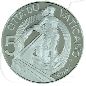 Preview: 5 Euro Münze Vatikan 2002 Frieden Brüderlichkeit OVP Wertseite