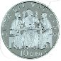 Preview: Vatikan 10 Euro Silber 2005 PP OVP Jahr der Eucharistie