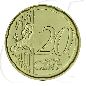 Preview: Vatikan 2010 20 Cent Benedikt Umlauf Kurs Münzen-Wertseite
