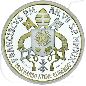 Preview: Vatikan 2019 Pietro 5 Euro teilvergoldet Münzen-Bildseite
