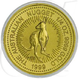 Australien 25 Dollar Känguru Gold 7,776g (1/4 oz) fein