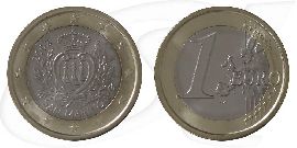 San Marino 1 Euro Kursmünze 2002 prägefrisch/vz-st