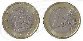 1-euro-muenze-san-marino-2010 Münze Vorderseite und Rückseite zusammen
