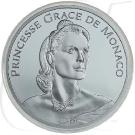 Monaco 10 Euro 2019 PP OVP 90. Geburtstag Grace Kelly (Fürstin Gracia Patricia)