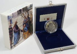 10 Euro Münze Vatikan 2003 Pontifikatsjahr OVP