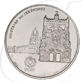 Portugal 2,50 Euro CuNi 2009 vz-st Kloster Jeronimos