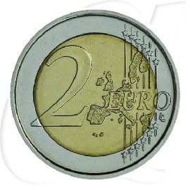2 Euro 2007 Vatikan Münzen-Wertseite