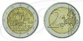 2 Euro 2014 Vatikan Münze Vorderseite und Rückseite zusammen