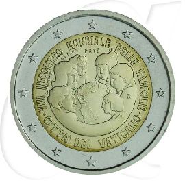 2 Euro 2015 Vatikan Münzen-Bildseite