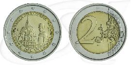 2 Euro 2016 Vatikan Münze Vorderseite und Rückseite zusammen