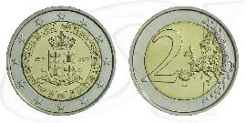 2 Euro 2017 Belgien Lüttich Münze Vorderseite und Rückseite zusammen