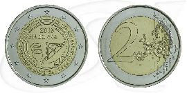 2 Euro Münze Andorra 2016 Münze Vorderseite und Rückseite zusammen