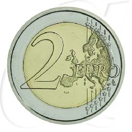 2 Euro Münze San Marino 2018 Münzen-Wertseite