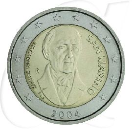 2 Euro San Marino 2004 Borghesi Münzen-Bildseite