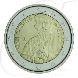 2 Euro San Marino 2007 Garibaldi Münzen-Bildseite