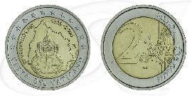 2 Euro Vatikan 2004 Münze Vorderseite und Rückseite zusammen