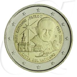 Vatikan 2 Euro 2020 st OVP 100. Geburtstag von Johannes Paul II.