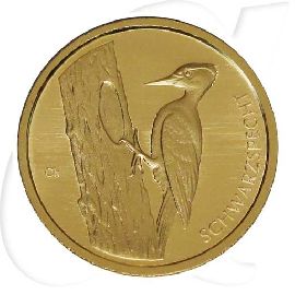 Deutschland 20 Euro Gold 2021 G st Heimische Vögel - Schwarzspecht