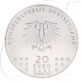 Deutschland 20 Euro 2023 J Originalrolle Bertold Brecht