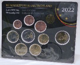 2022 Kursmünzensatz Berlin A stempelglanz OVP