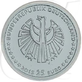 BRD 25 Euro Silber 2015 J PP OVP 25 Jahre Deutsche Einheit