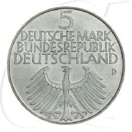 5 Mark Germanisches Museum Münzen-Wertseite