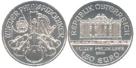 Österreich 1,5 Euro Philharmoniker Silber 31,103 gr. (1 Unze)