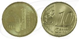 Andorra 10 Cent Kursmünze 2014 st Kirche Santa Coloma