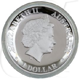 Australien 1 Dollar 2012 Kookaburra Silber PP Highrelief OVP