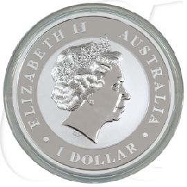 Australien 1$ 2012 Känguru AG PP Farbe Coin Show Special Peking