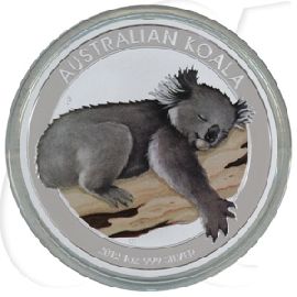 Australien Koala 2012 PP 1 Dollar Silber Farbe ANA Philadelphia OVP