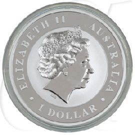 Australien Koala 2012 PP 1 Dollar Silber teilvergoldet OVP