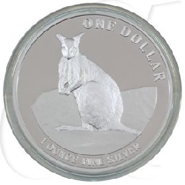 Australien RAM 1 Dollar 2012 PP Silber fein Känguru