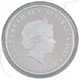 Australien 1 Dollar 2012 PP Silber fein Shark Bay ANDA CoinShow Perth