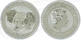 Australien Koala 2014 BU 50 Cent Silber
