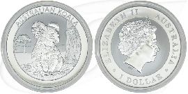 Australien Koala 2017 BU 1 Dollar Silber
