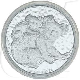 Australien Koala 2008 BU 1 Dollar Silber