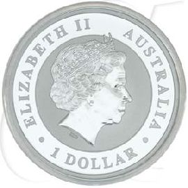 Australien Koala 2012 BU 1 Dollar Silber Berliner Bär