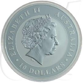 Australien 10 Dollar 2013 BU Silber Koala (10 oz / 311.03 gr)