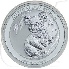 Australien Koala 2019 BU 1 Dollar Silber